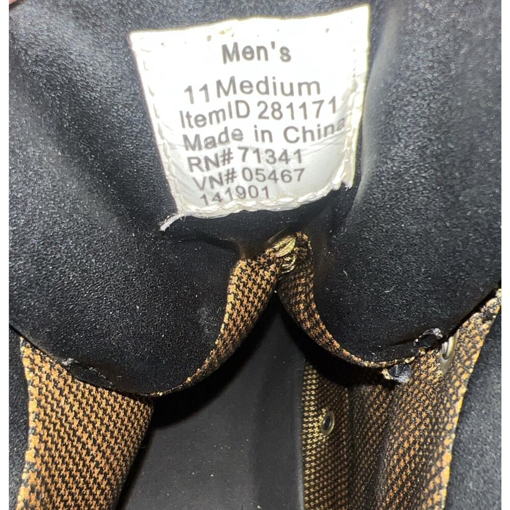 LL Bean Men Brown Leather Boot Size 11 Med Item ID 281171 Hiking Fishing - Picture 6 of 9